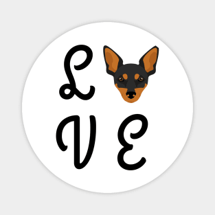 Rat Terrier Love Magnet